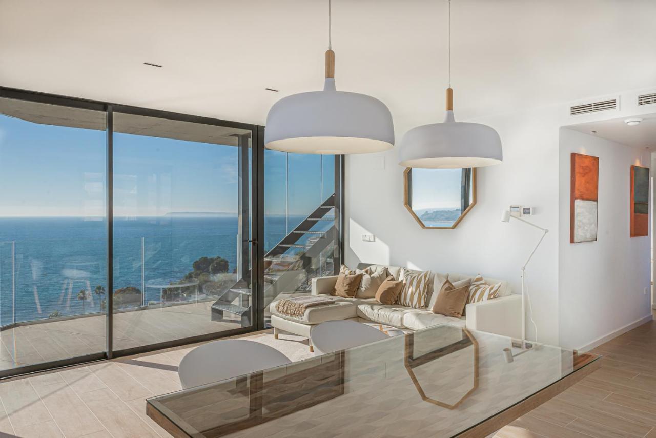 Апартаменты Modern Sea Front Jacuzzi Blue Sky Аликанте Экстерьер фото